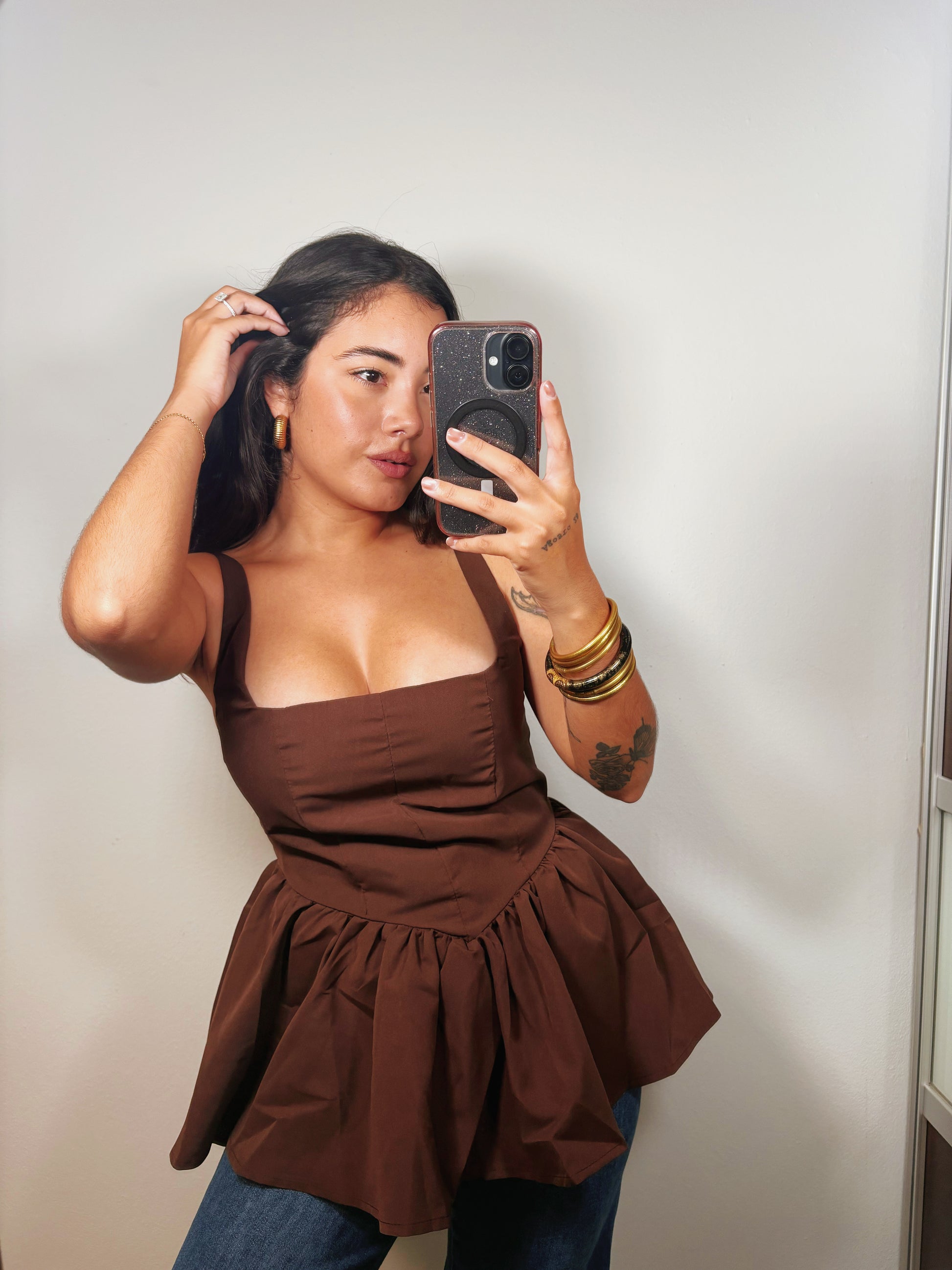 Mocha Basic Top
