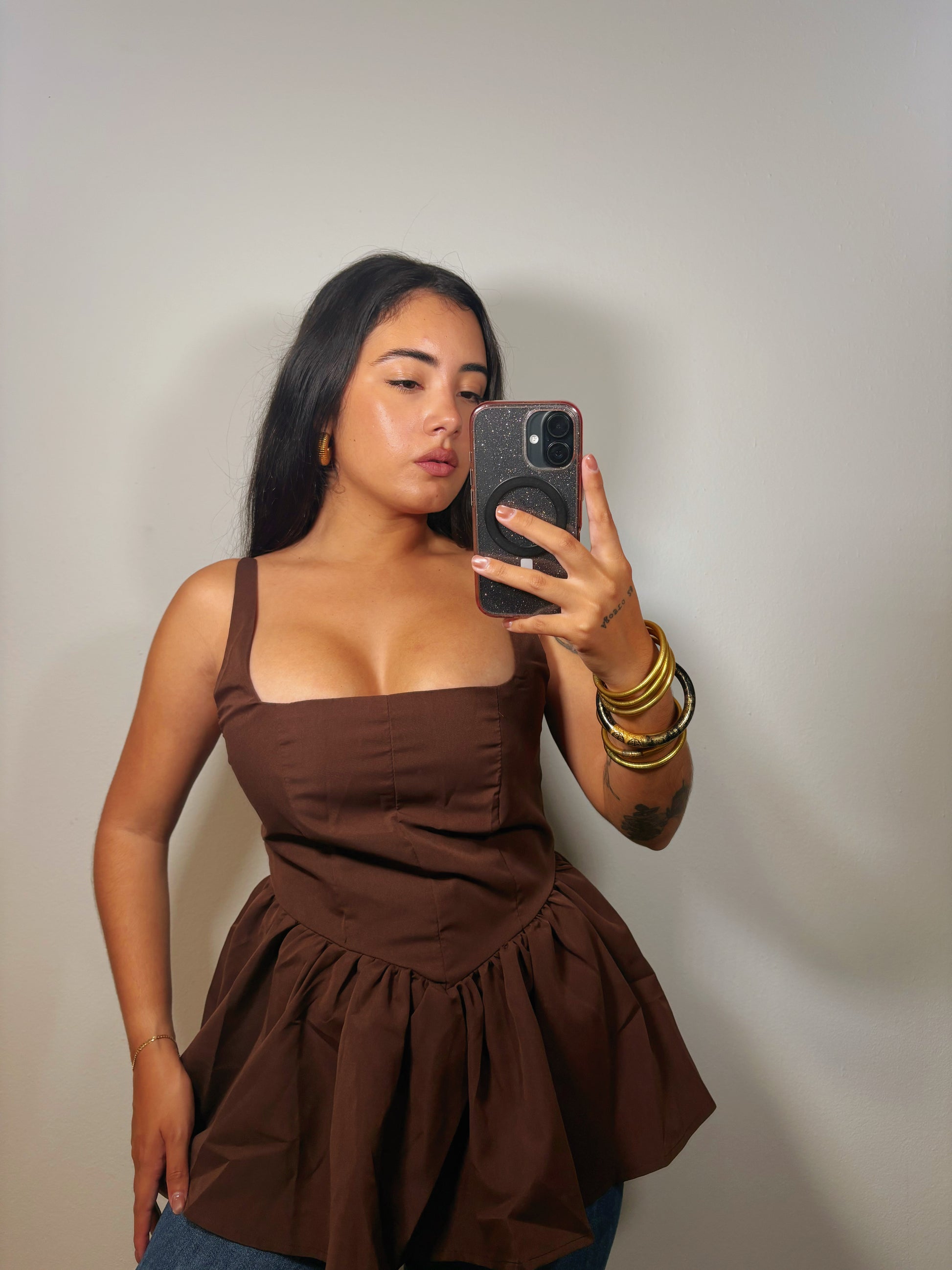 Mocha Basic Top