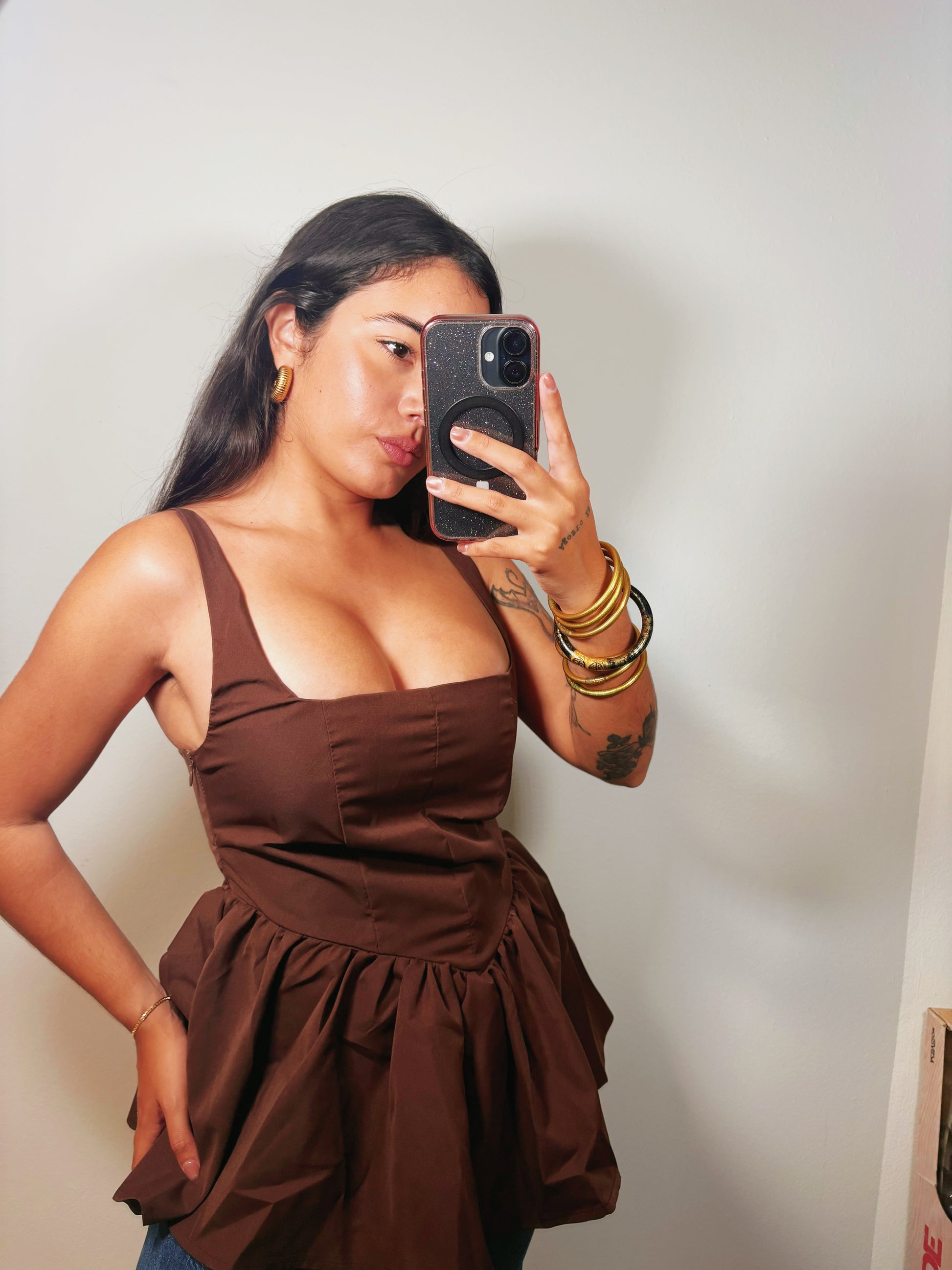 Mocha Basic Top