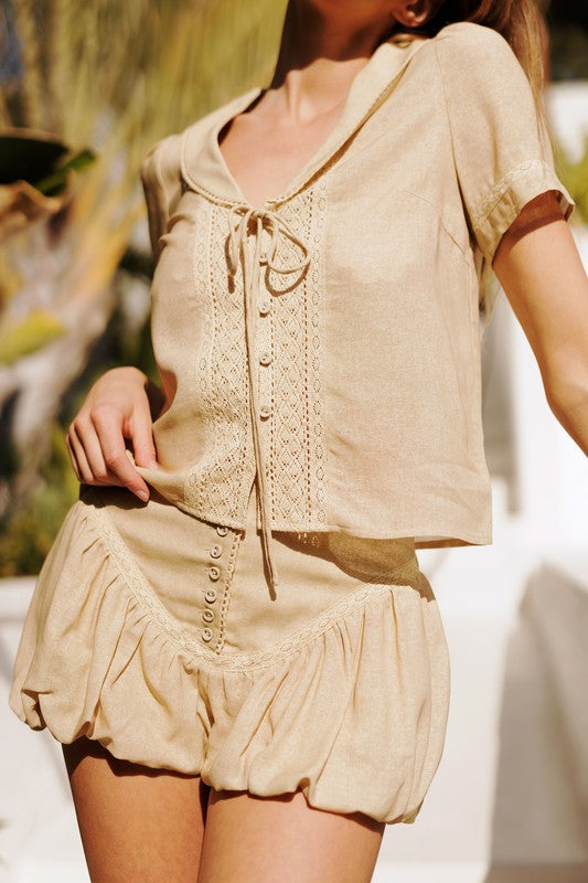 Taupe Short