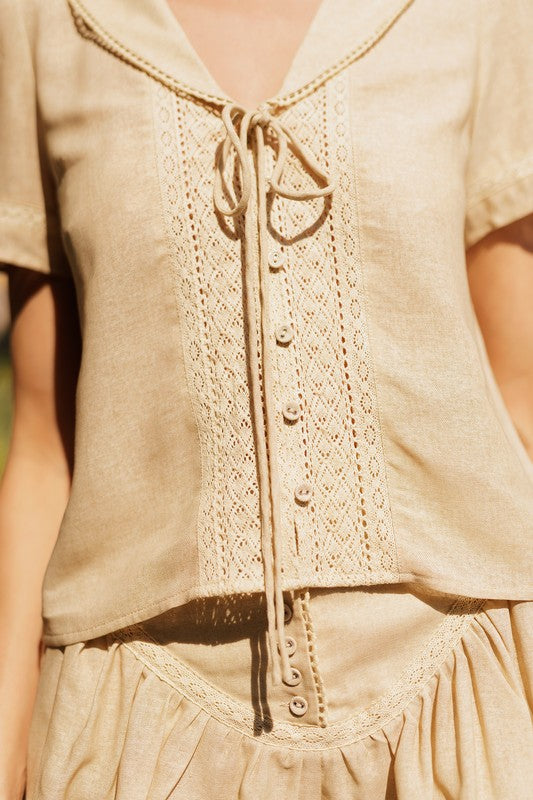Taupe Top