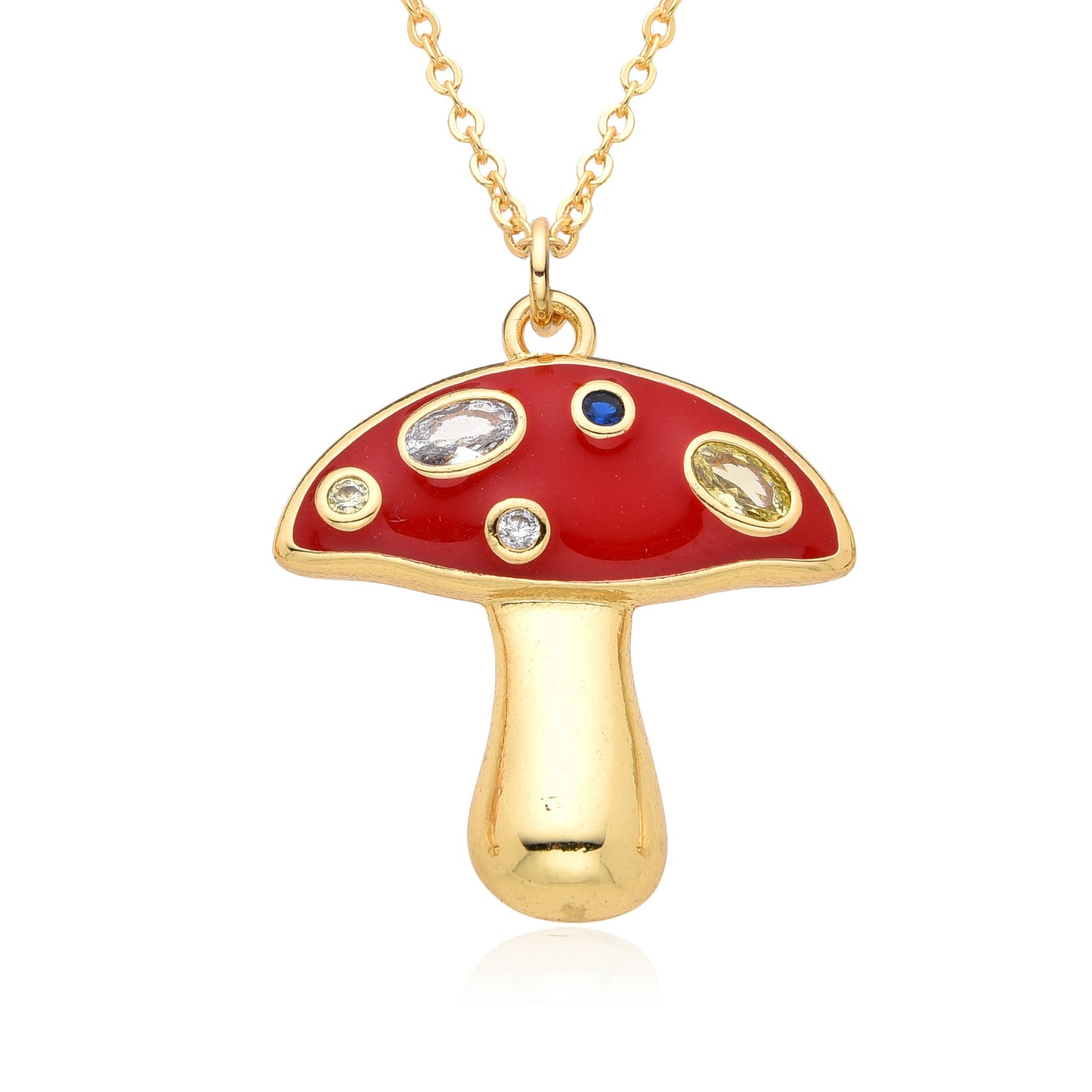 Mushroom Necklace